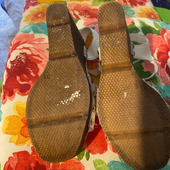 White Wedge Heels - Picture 2 of 5